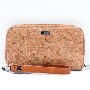 Thirty-one Jewell cork wallet wristlet new without tags